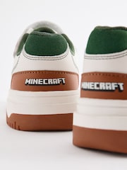 Neutral Minecraft Touch Close Elastic Lace Trainers - Image 5 of 6
