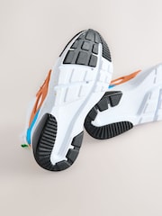 White Colourblock Standard Fit (F) Pokemon Elastic Lace Trainers - Image 5 of 5
