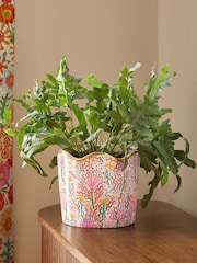 Lucy Tiffney x Next Pink Large Wiggle Planter - Image 1 of 5