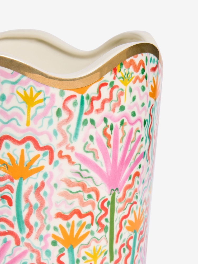 Lucy Tiffney x Next Pink Large Wiggle Planter - Image 5 of 5