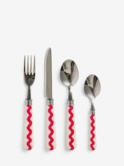 Lucy Tiffney 16 Piece Pink Cutlery Set - Image 3 of 3