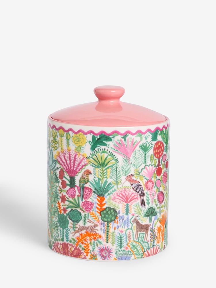Lucy Tiffney x Next Green Small Large Storage Jar - Image 3 of 3