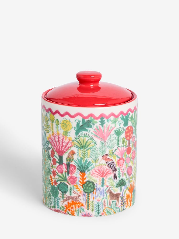Lucy Tiffney x Next Green Small Storage Jar - Image 3 of 3