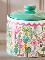 Lucy Tiffney x Next Green Small Small Storage Jar - Image 2 of 3