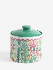 Lucy Tiffney x Next Green Small Small Storage Jar - Image 3 of 3