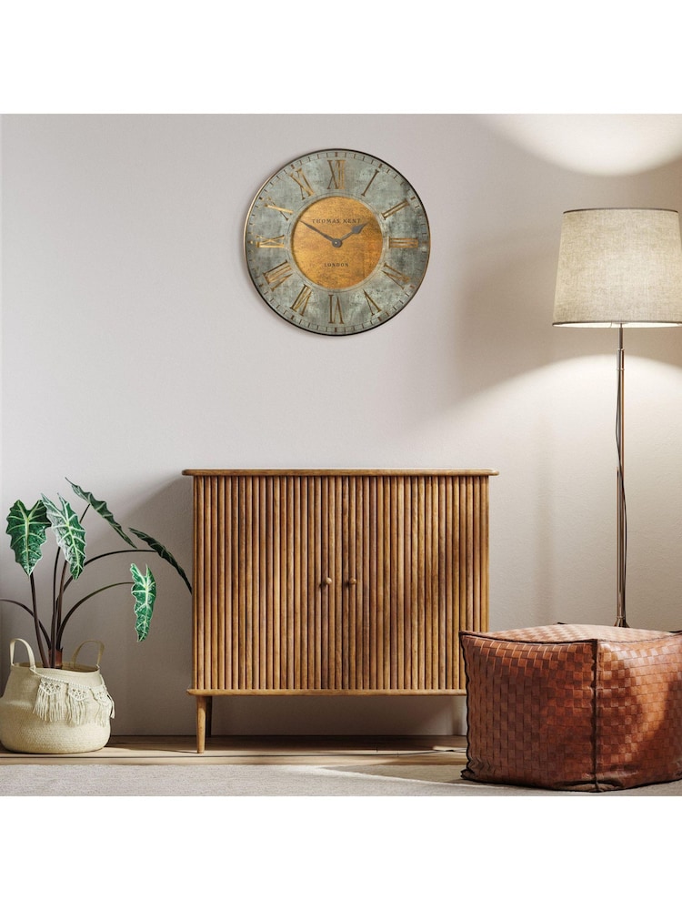 Thomas Kent Clocks Gold 21 Inch Florentine Wall Clock - Image 1 of 3