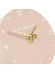 Thomas Kent Clocks Pink 4 Inch Portobello Mantel Clock - Image 1 of 3