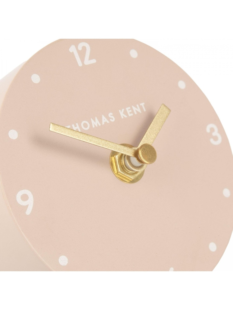 Thomas Kent Clocks Pink 4 Inch Portobello Mantel Clock - Image 2 of 3
