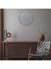 Thomas Kent Clocks Grey 21'' Nordic Wall Clock - Image 1 of 3