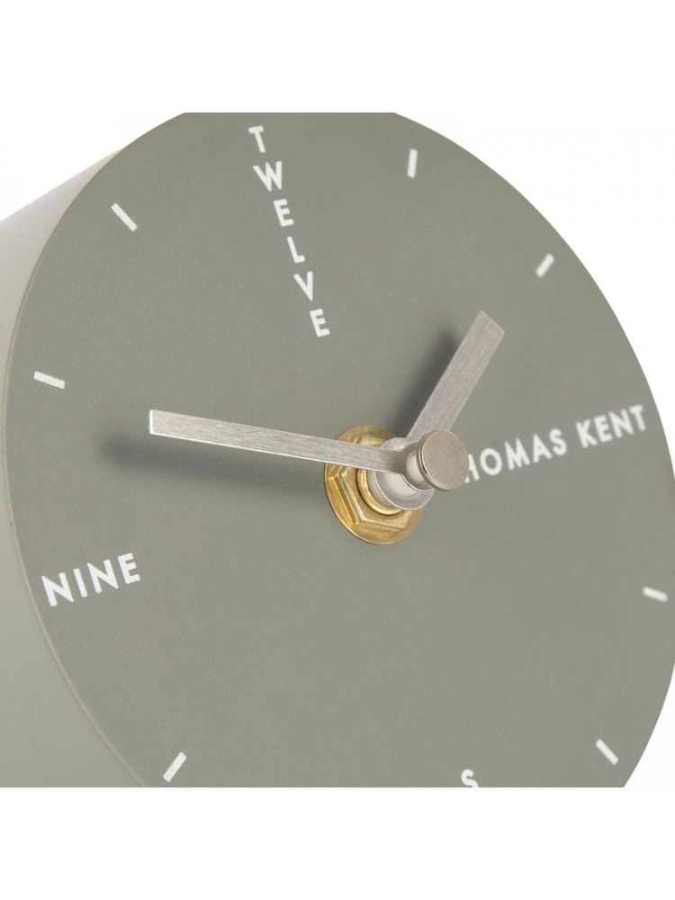 Thomas Kent Clocks Grey 4 Inch Portobello Mantel Clock - Image 2 of 3