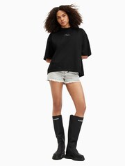 AllSaints Black Disc Amelie T-Shirt - Image 5 of 8