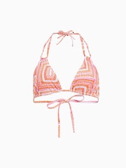 AllSaints Orange Erica Bikini Top - Image 6 of 6
