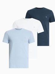 Blanco - Pack de 3 camisetas de manga corta y cuello redondo Tonic de AllSaints - Imagen 1 de 8