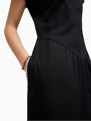 AllSaints Black Frankie Dress - Image 2 of 6
