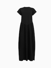 AllSaints Black Frankie Dress - Image 6 of 6