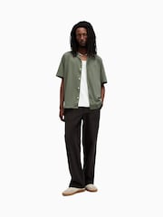 AllSaints Green Hudson Shirts - Image 5 of 7