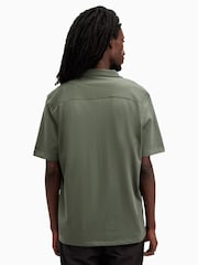 AllSaints Green Hudson Shirts - Image 6 of 7