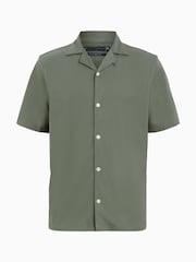 AllSaints Green Hudson Shirts - Image 7 of 7