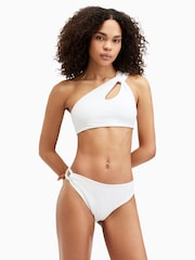 AllSaints White Kayla Bikini Top - Image 1 of 6