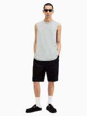 AllSaints Grey Remi Sleeveless Crew T-Shirt - Image 4 of 6