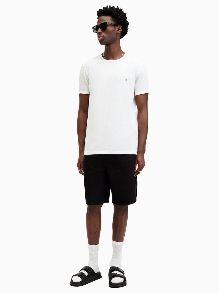 AllSaints Grey Tonic Short Sleeve Crew T-Shirt 3 Pack - Image 2 of 9