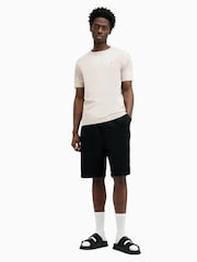AllSaints Grey Ossage Short Sleeve Crew T-Shirt - Image 3 of 5