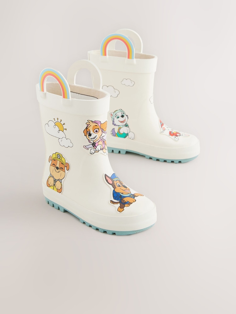 Neutral Paw Patrol Handle Wellies - Image 1 of 10