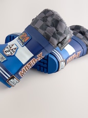 Blue Racing Car Thermal Thinsulate™ Lined Cuff Wellies - Image 4 of 5