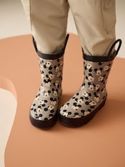 Grey Mickey Mouse Handle Pull-On Wellies - Image 1 of 8