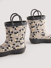 Grey Mickey Mouse Handle Pull-On Wellies - Image 6 of 8