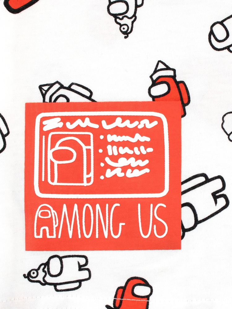 Character White Among Us T-Shirt - Image 4 of 4 Character White Among Us T-Shirt - Image 4 of 4