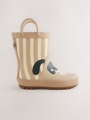 Natural Stripe Dog Handle Pull-On Wellies - Image 4 of 8