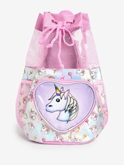 Character Pink Emoji Unicorn Swimbag - Image 2 of 5