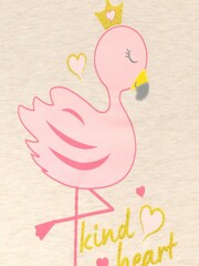 Harry Bear Cream Flamingo T-Shirt - Image 3 of 5