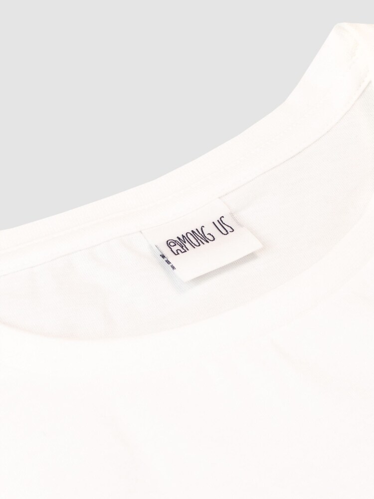 Character White Among Us T-Shirt - Image 3 of 4