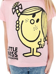 Character Pink Little Miss 100% Cotton T-Shirt - Image 6 of 6