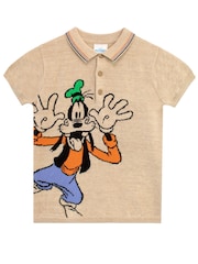 Character Natural Disney Goofy Polo Shirt - Image 1 of 5
