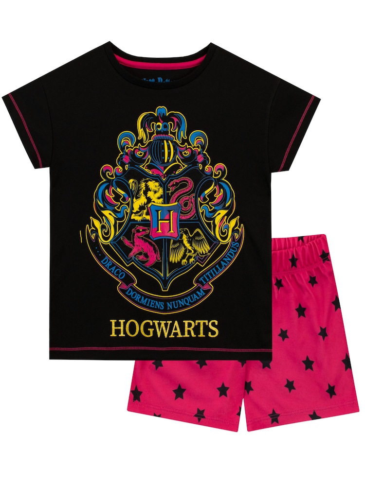 Character Black Harry Potter Short Pyjamas - Image 1 of 3