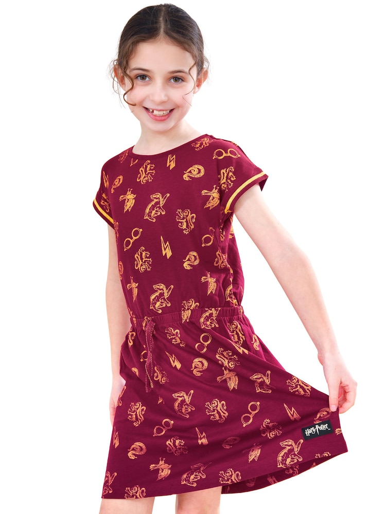 Character 100% Cotton Harry Potter Dress - Bild 1 von 5 Character 100% Cotton Harry Potter Dress - Bild 1 von 5