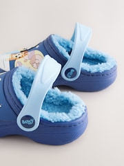 Bluey Navy Lined Slipper Clogs - Image 3 of 5