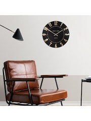 Thomas Kent Clocks Black 12" Mulberry Wall Clock - Image 1 of 3