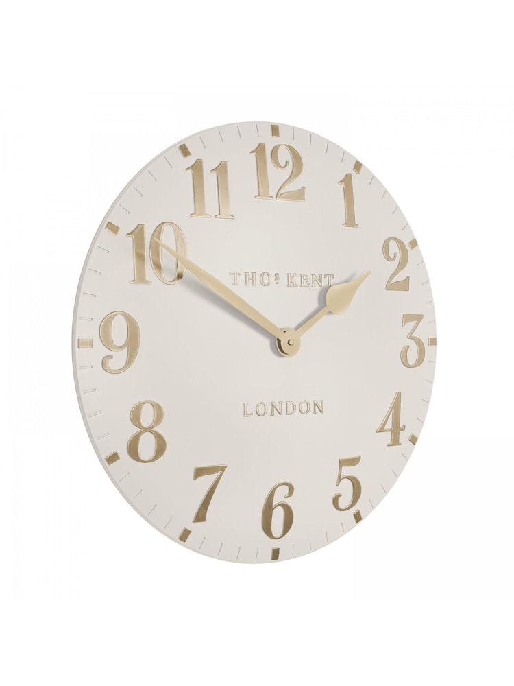 Thomas Kent Clocks Light Brown 20" Arabic Wall Clock - Image 3 of 3 Thomas Kent Clocks Light Brown 20" Arabic Wall Clock - Image 3 of 3
