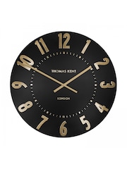 Thomas Kent Clocks Black 20" Mulberry Wall Clock - Image 2 of 3