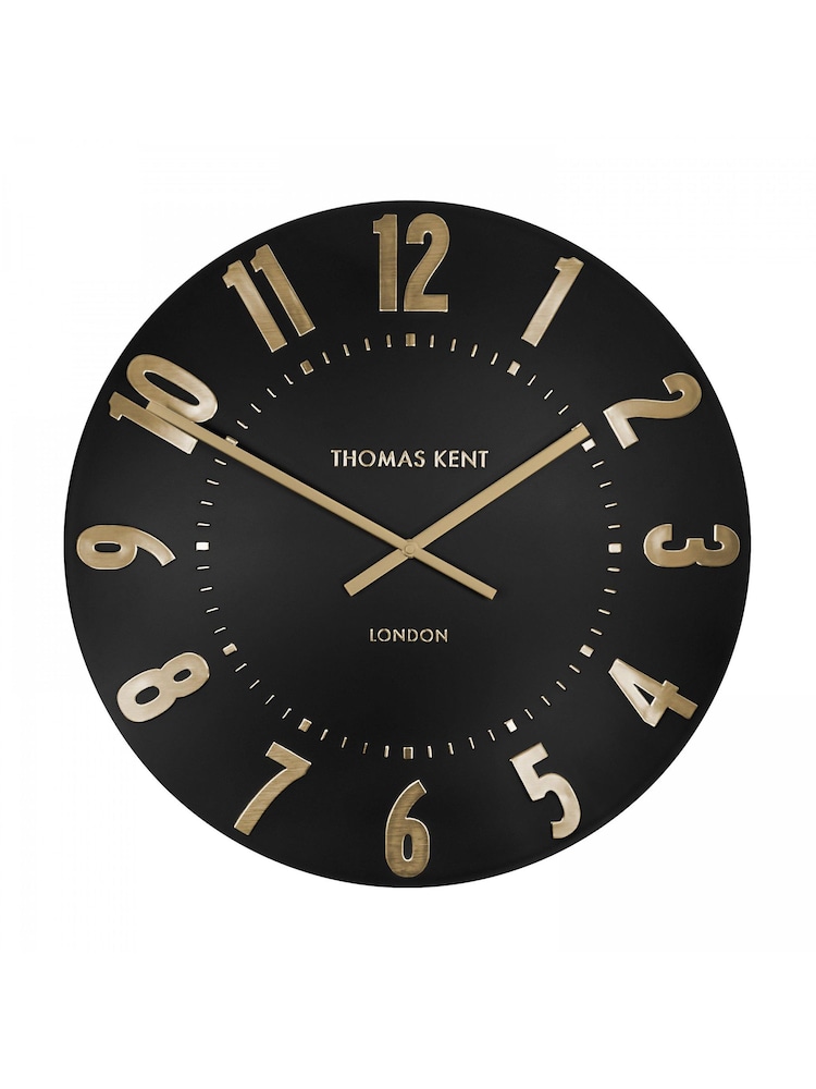 Thomas Kent Clocks Black 20" Mulberry Wall Clock - Image 2 of 3