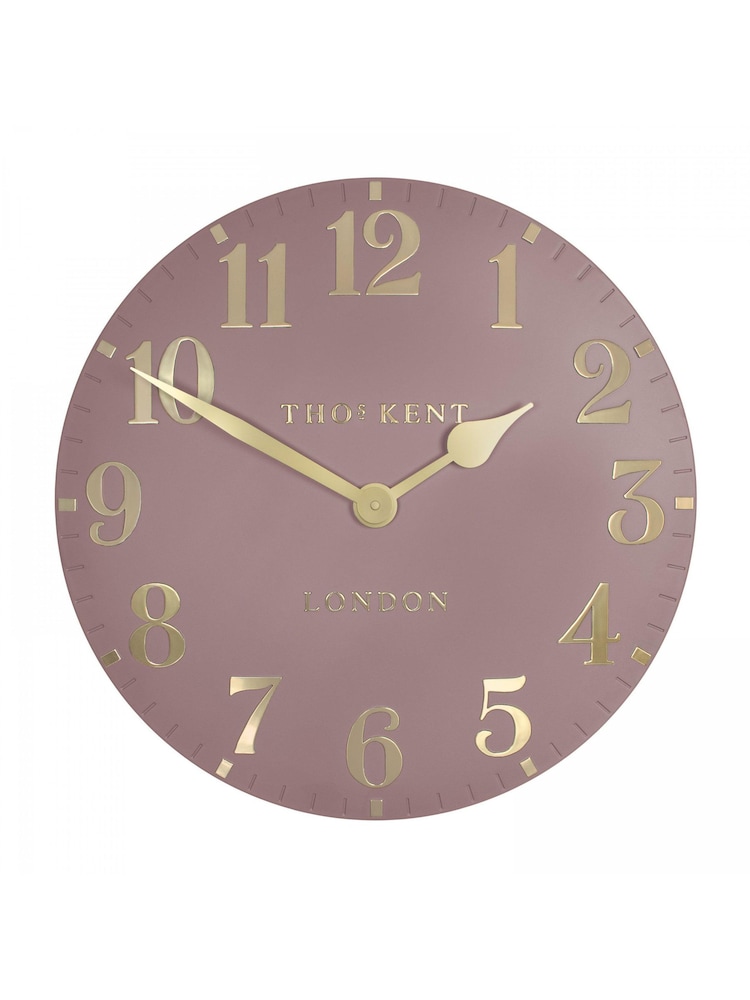 Thomas Kent Clocks Pink 20" Arabic Wall Clock - Image 3 of 3