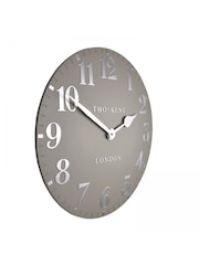 Thomas Kent Clocks Brown 20" Arabic Wall Clock - Image 3 of 3