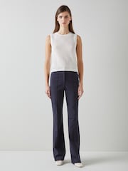 LK Bennett Susie Stretch Trousers - صورة 1 من 3