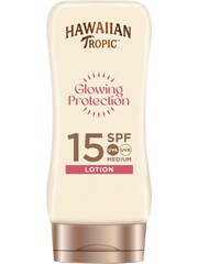 Hawaiian Tropic Satin Protection Ultra Radiance Sun Lotion SPF15 100ml - Image 1 of 2