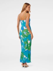 Forever New Blue Valentina Strappy Slip Dress - Image 4 of 4