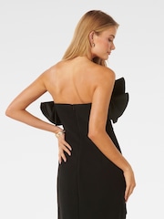 Forever New Black Tasha Rosette Mini Dress - Image 4 of 5